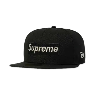 Supreme $1M Metallic Box Logo New Era® "Black"