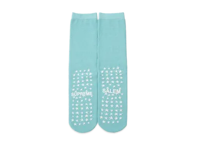 Supreme x SALEM Hospital Socks "Light Blue"