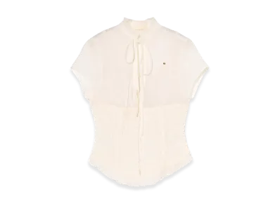 ANDMARY Women's Rojita Frill Blouse "Ivory"