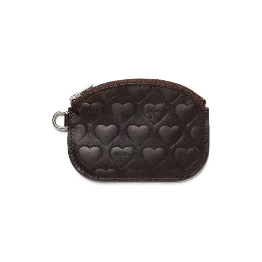 HUMAN MADE Leather Coin Case "Brown"