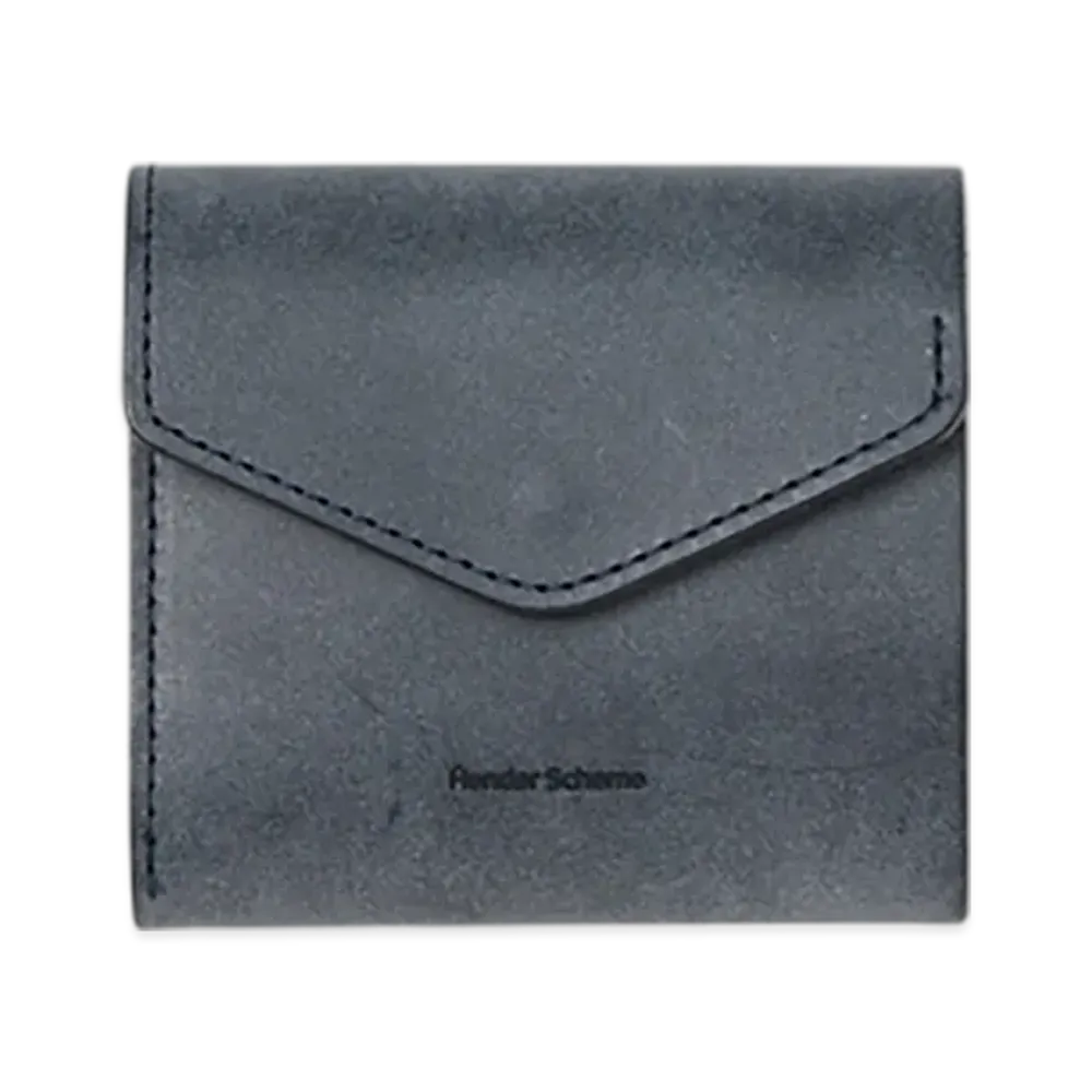 Hender Scheme Flap Wallet "Navy"