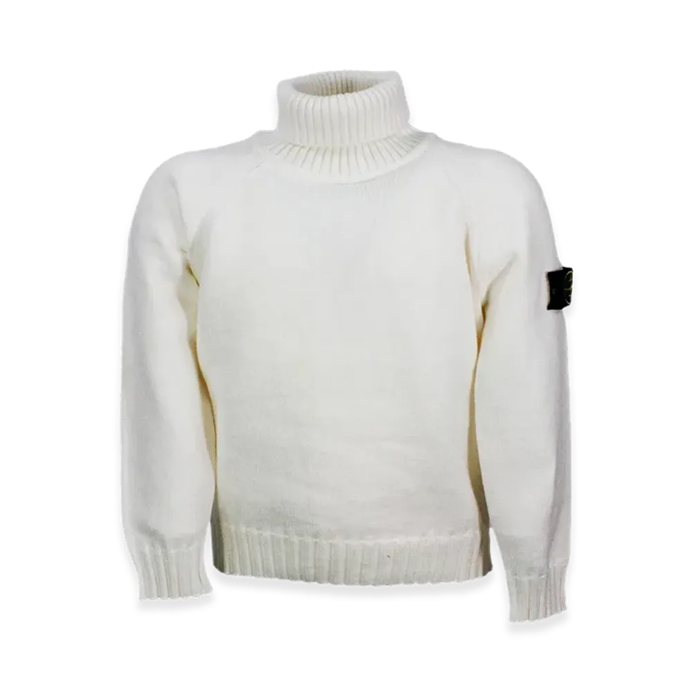 Stone Island Kids Sweater "Cream"