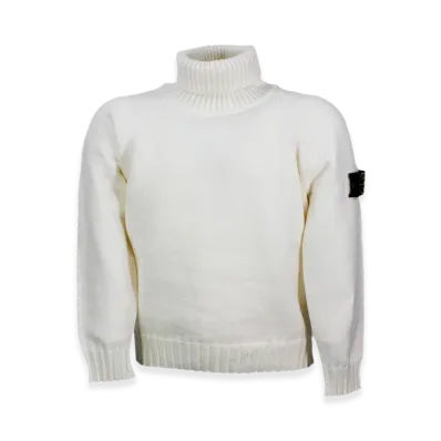 Stone Island Kids Sweater "Cream"