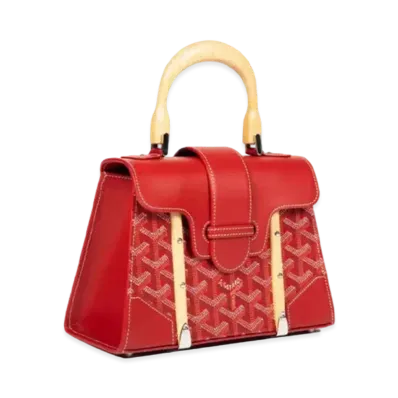 Goyard Saigon Structure Mini Bag "Red"