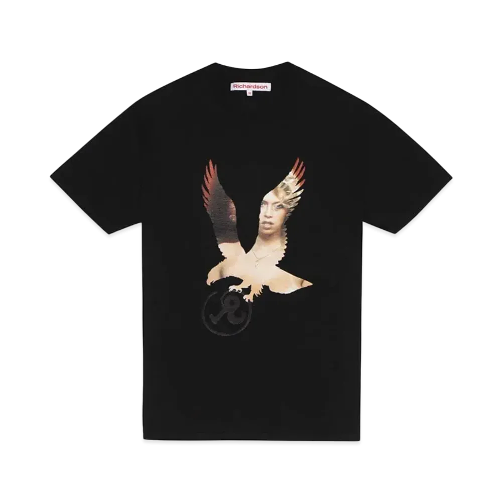 Richardson CUT OUT T-SHIRT "Black"