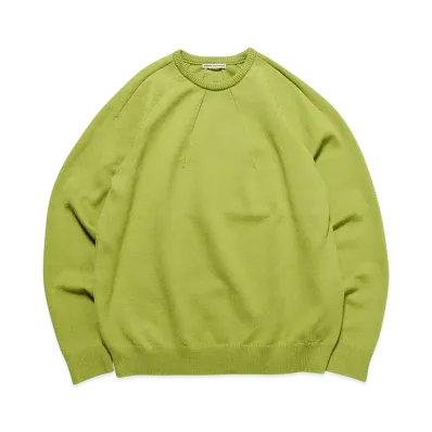 uniform experiment Plain Nordic Knit "Green"