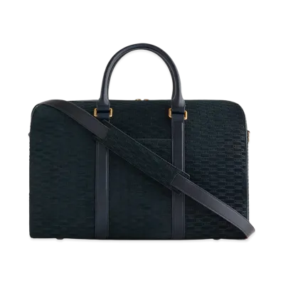 Kith Monogram Suede Traveler K40 Bag "Stadium"