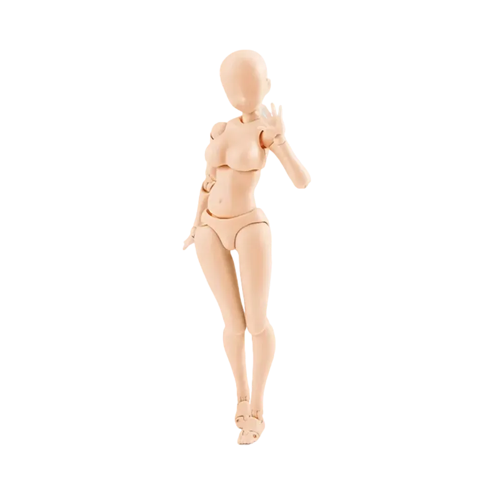 BANDAI "S.H.Figuarts" -BODY-KUN/BODY-CHAN- BODY CHAN -KENTARO YABUKI- Edition DX SET (Pale orange Color Ver.)