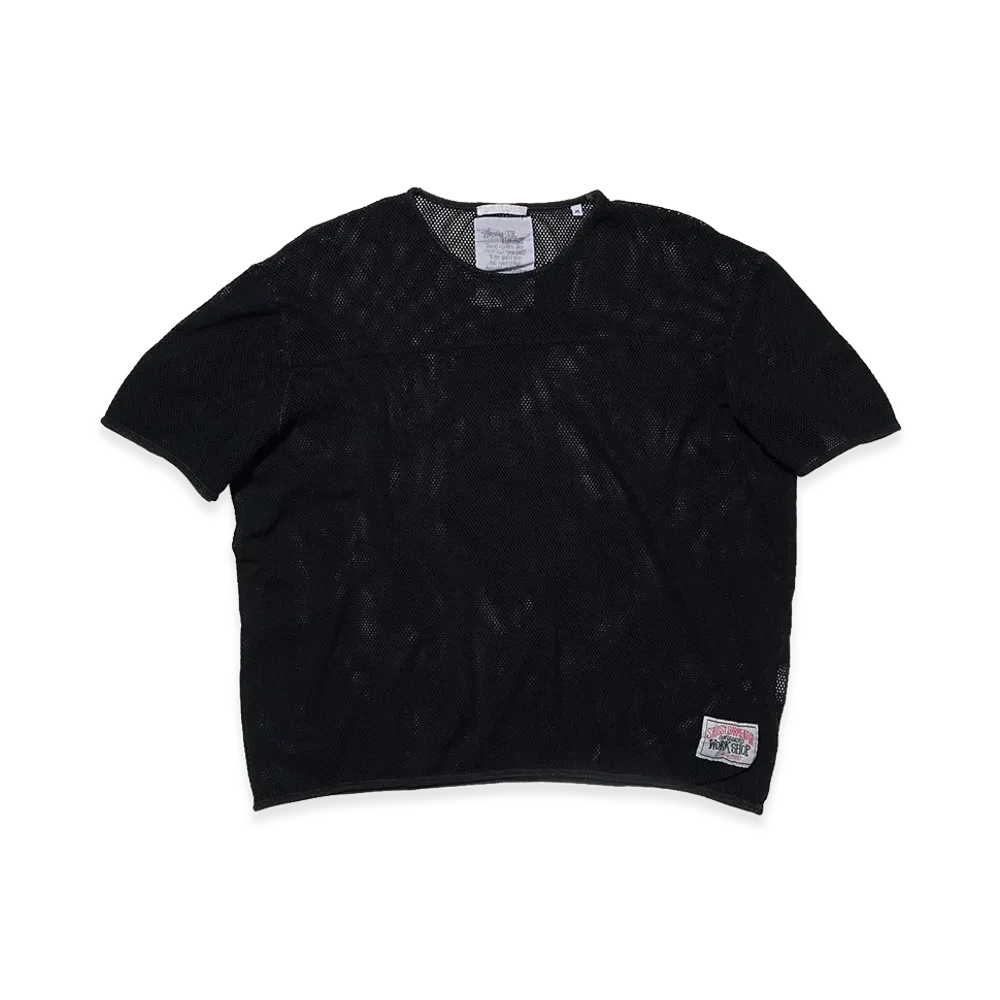 OUR LEGACY Work Shop x Stussy Box T-Shirt "Shiitake OD Black"