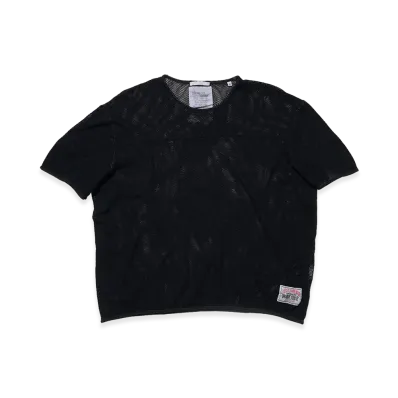OUR LEGACY Work Shop x Stussy Box T-Shirt "Shiitake OD Black"
