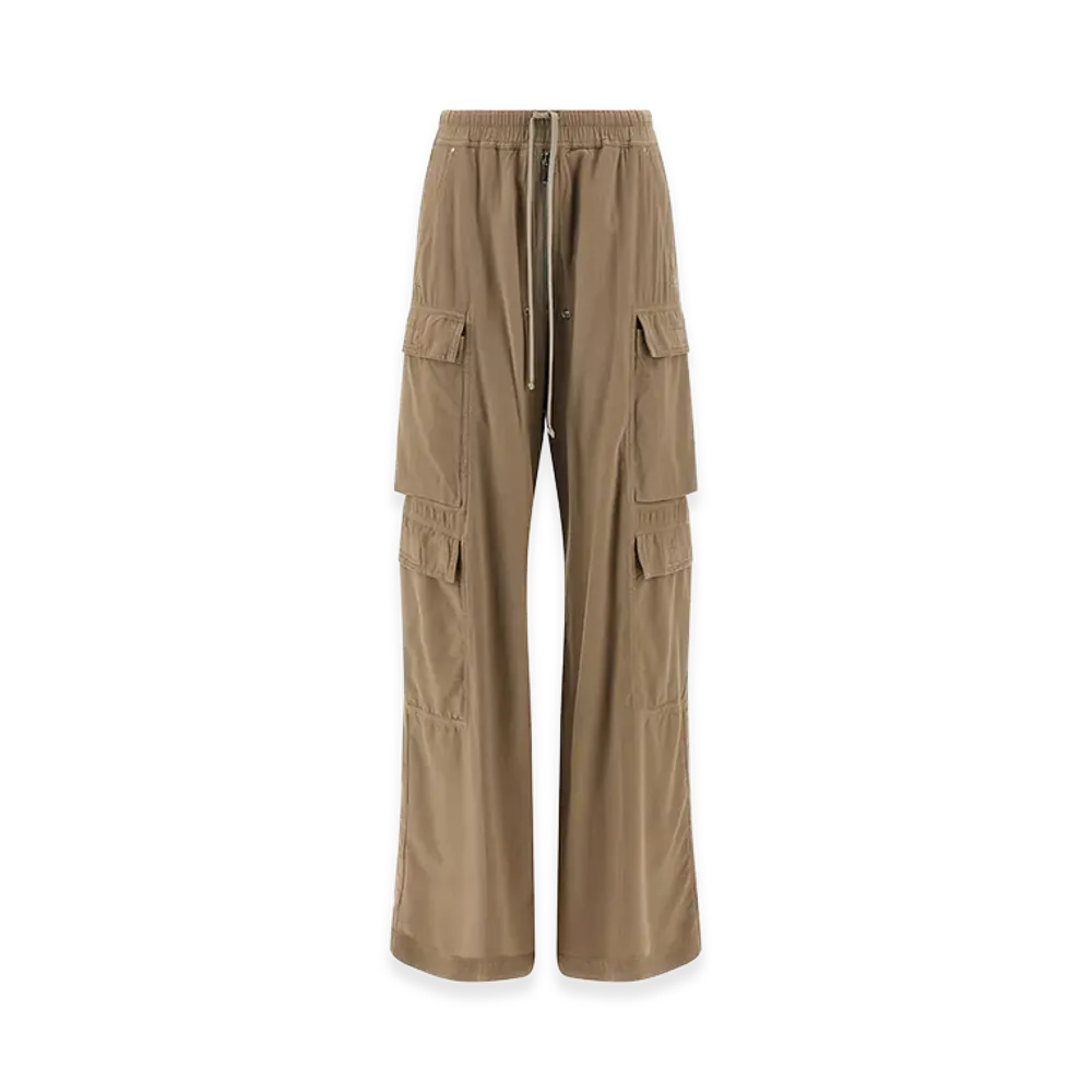 Rick Owens DRKSHDW Women's Double Cargo Jumbo Belas' Pants "Beige"