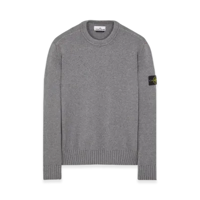 Stone Island 506A2 Winter Cotton Crewneck Knit - 23FW "Dust Melange"