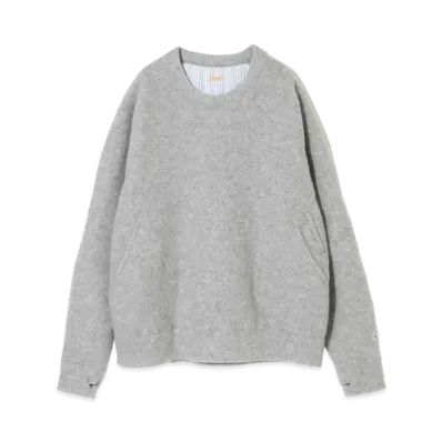 UNDERCOVER The Shepherd Cashmere Blend Wool Pullover C8 "Top Gray"