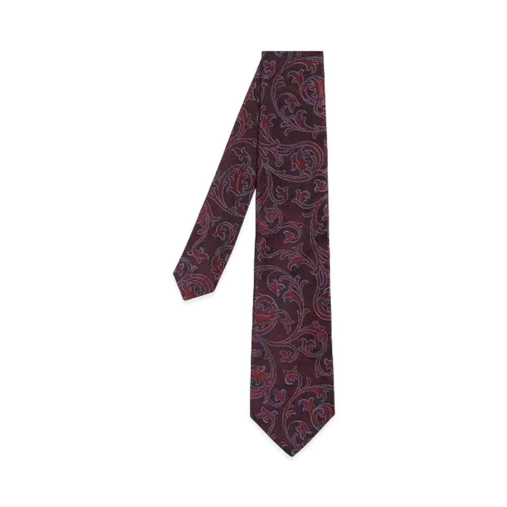 Paul Smith Arabesque Tie "Burgundy"