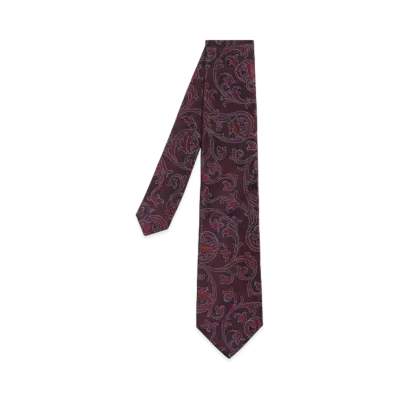 Paul Smith Arabesque Tie "Burgundy"
