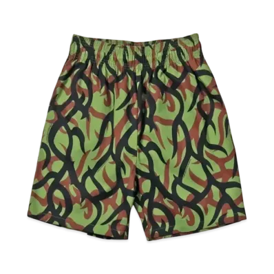 COOKMAN Chef Short Pants "Tribalcamo/Green"