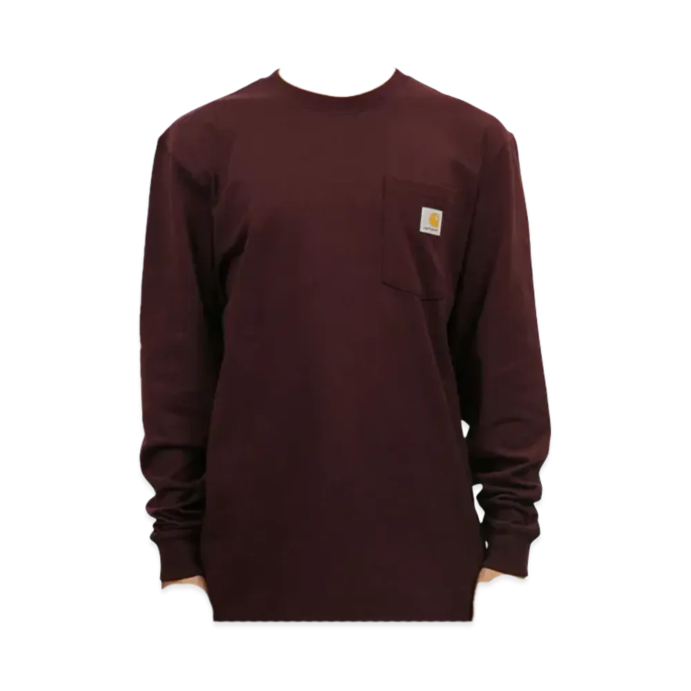 Carhartt Workwear Pocket Long-Sleeve T-Shirt "Port"