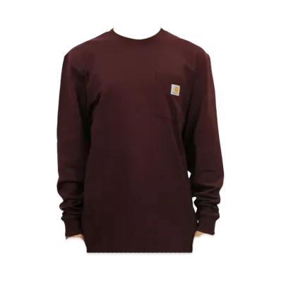 Carhartt Workwear Pocket Long-Sleeve T-Shirt "Port"