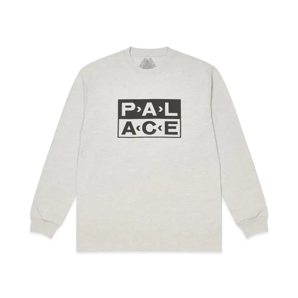 PALACE PAL Longsleeve "Marl Grey"