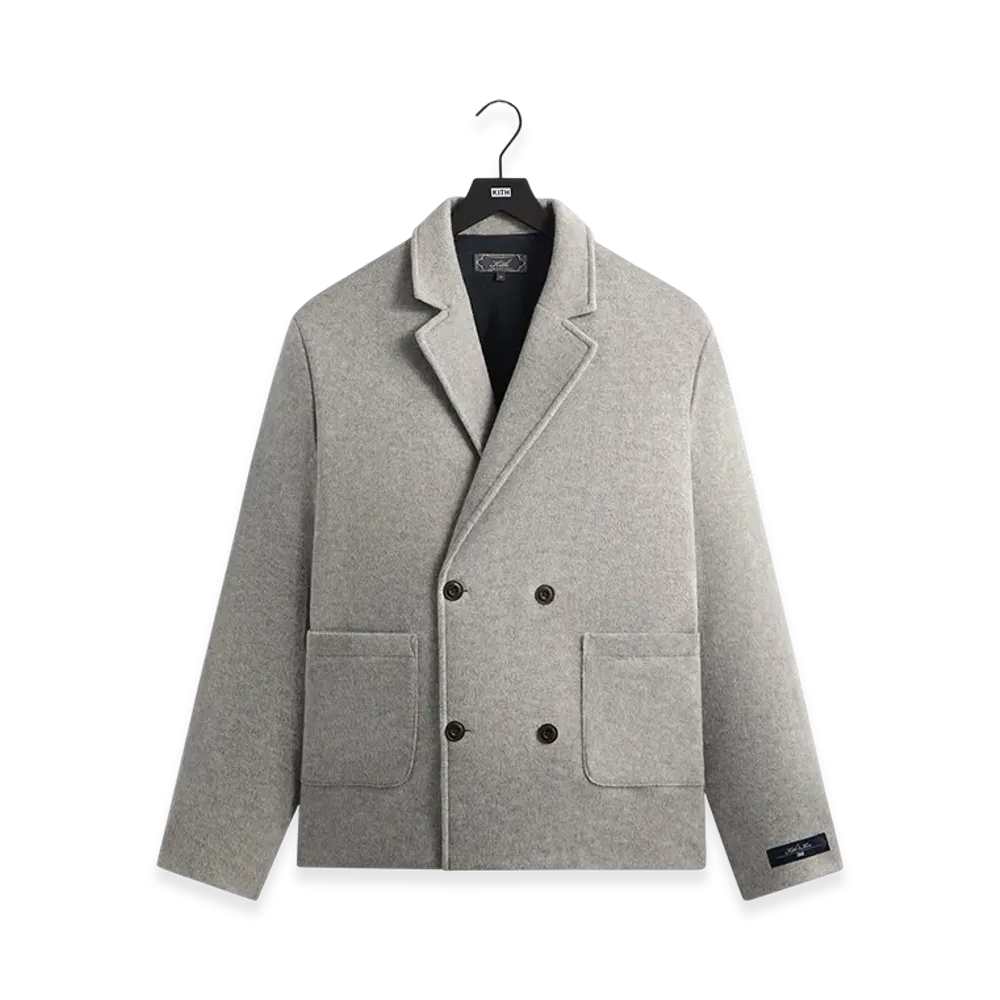 Kith Brushed Jersey Raya Blazer "Medium Heather Grey"