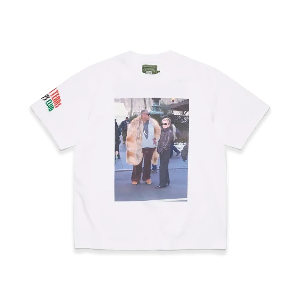 DENIM TEARS Billionaire Boys Club André Leon Talley Tee "White"