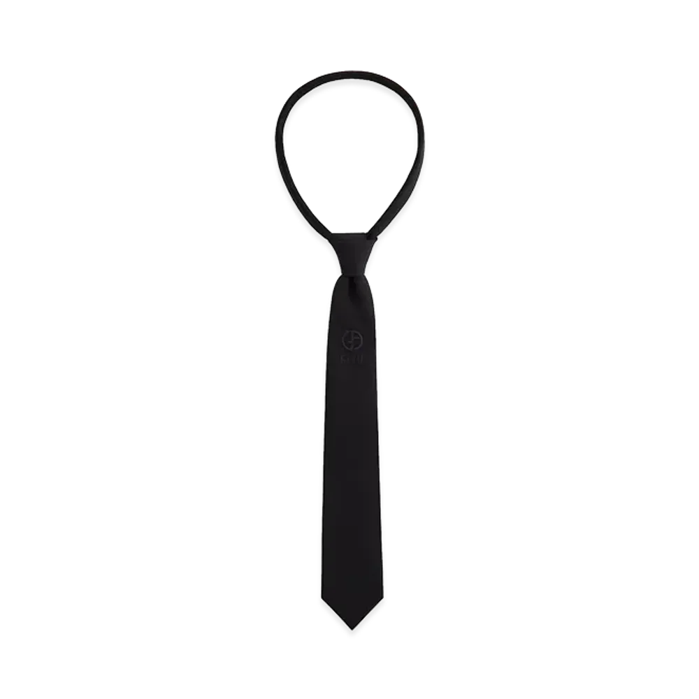 Kith &Kin x Giorgio Armani Milano Crepe Tie "Black"