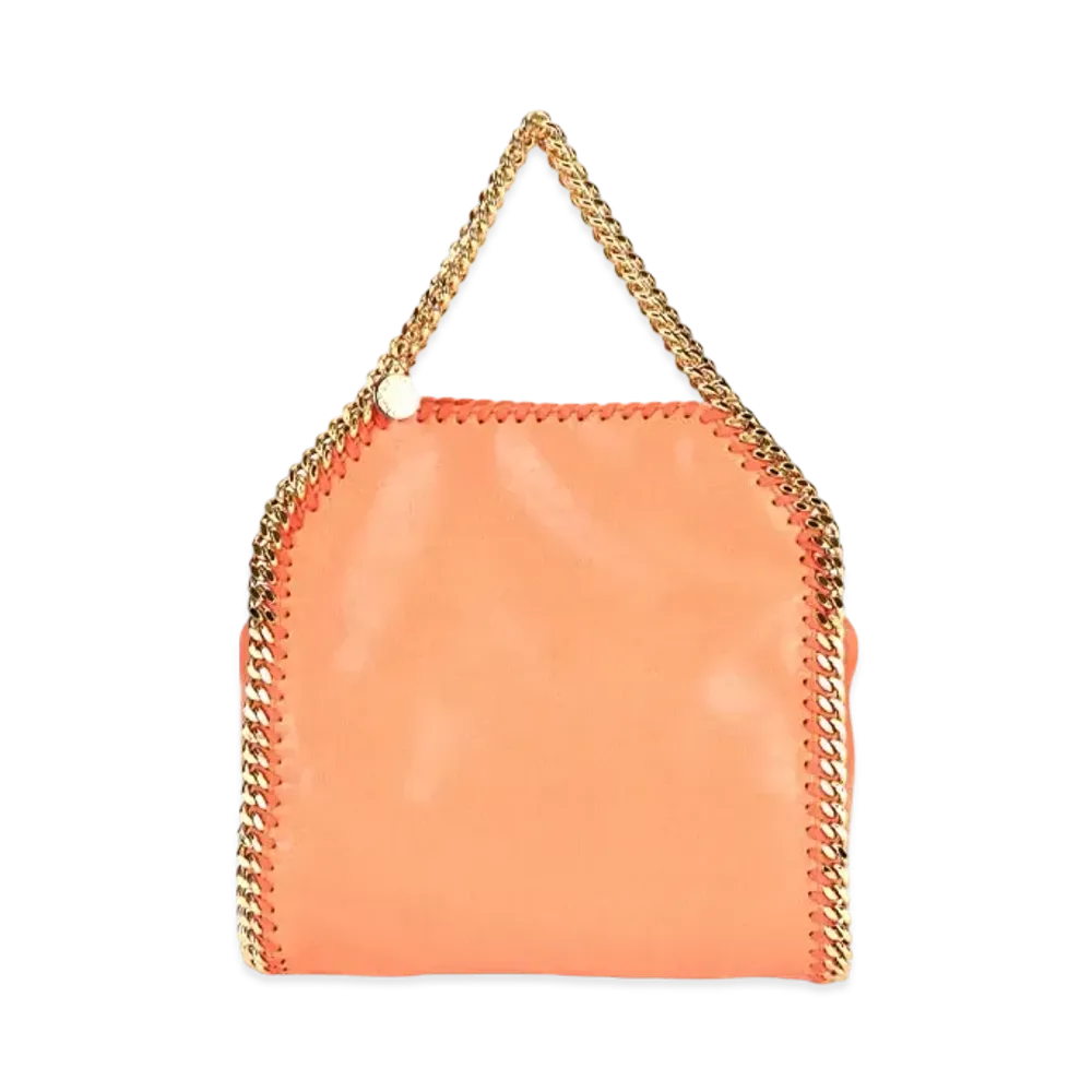 STELLA McCARTNEY Farabella Mini Tote "Bright Orange"