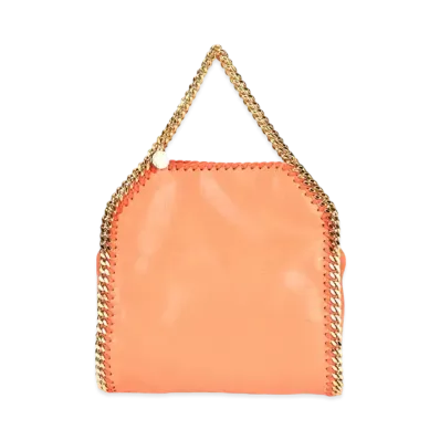 STELLA McCARTNEY Farabella Mini Tote "Bright Orange"