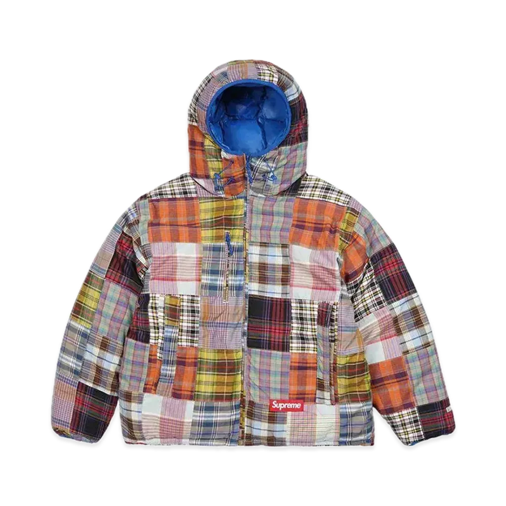 Supreme Madras Reversible Windstopper Puffer Jacket "Multi"