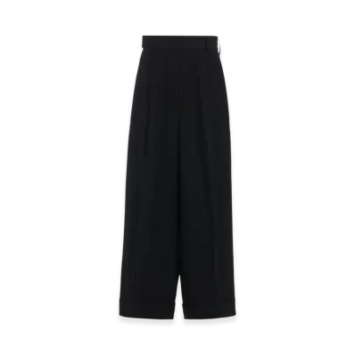 Yohji Yamamoto Gabardine R-55W Baggy Pants "Black"