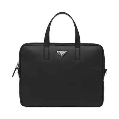 PRADA Saffiano Leather Tote Bag "Black"
