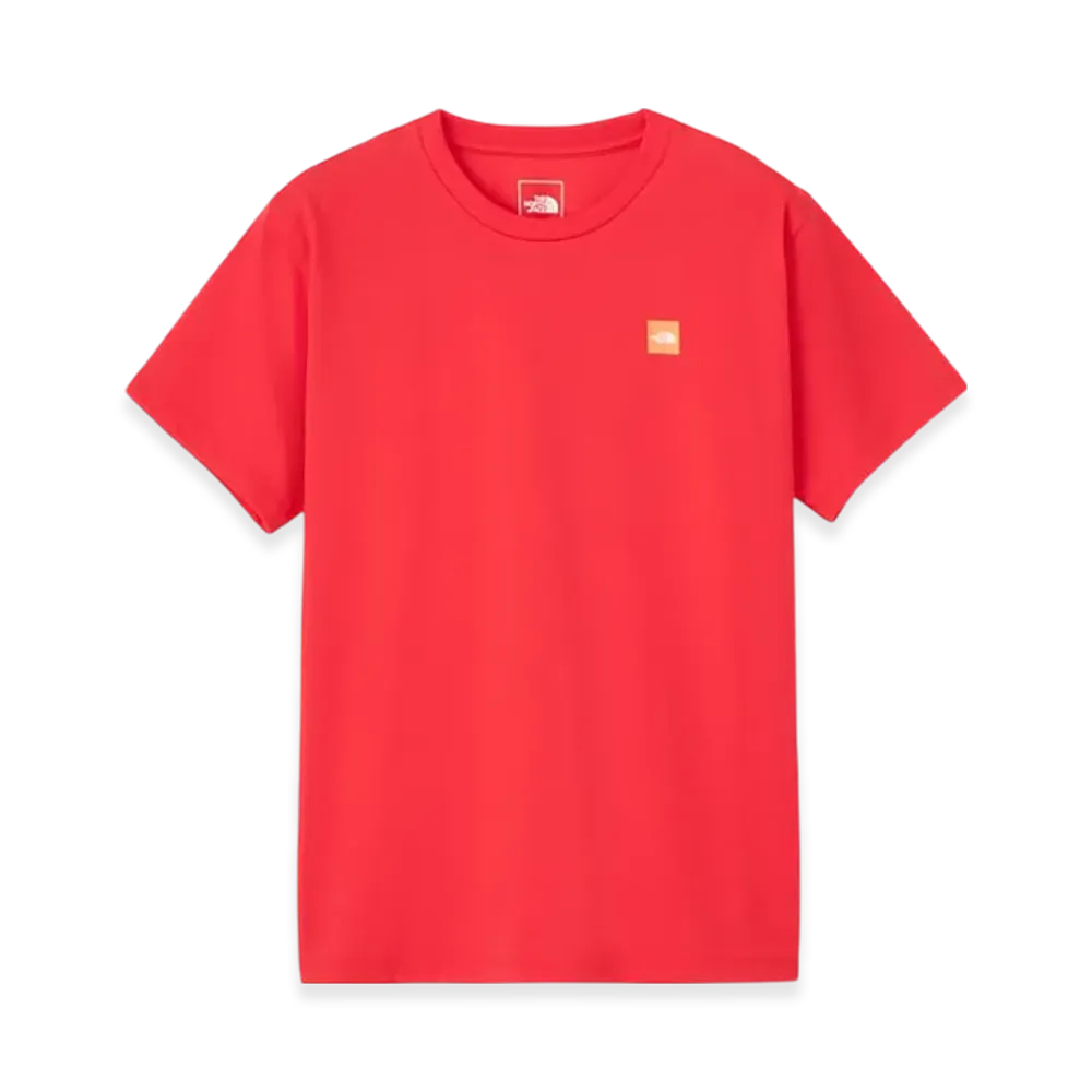 The North Face Ladies Short Sleeve Small Box Logo Tee "Hibiscus"