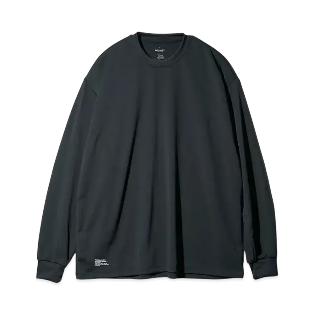 FreshService 2-Pack Tech Smooth L/S Crew Neck "Black"