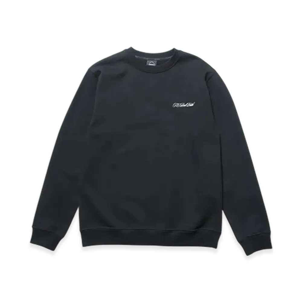 F.C.Real Bristol Script Crewneck Sweat "Black"