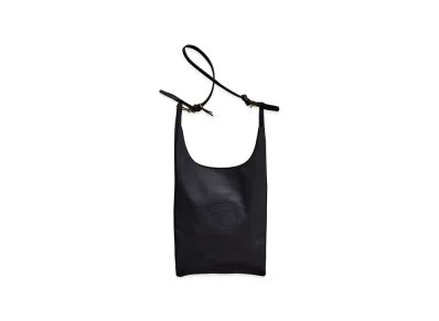 NICENESS N.Lowe Midi Steerhide Shoulder Bag Medium "Black"