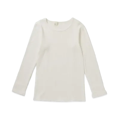 N.HOOLYWOOD Thermal Long Sleeve "White"