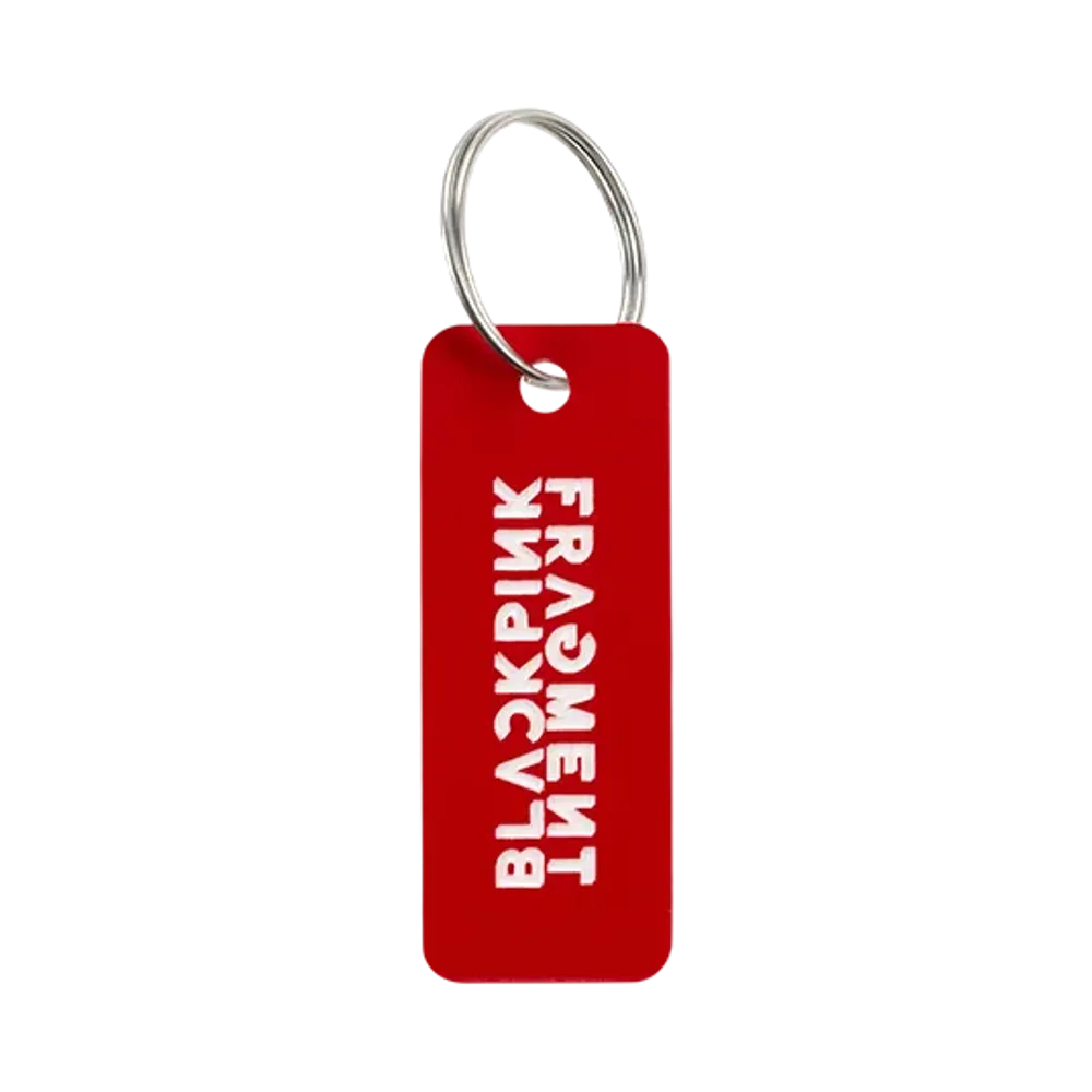 FRAGMENT x BLACKPINK Keyring "Red/White"