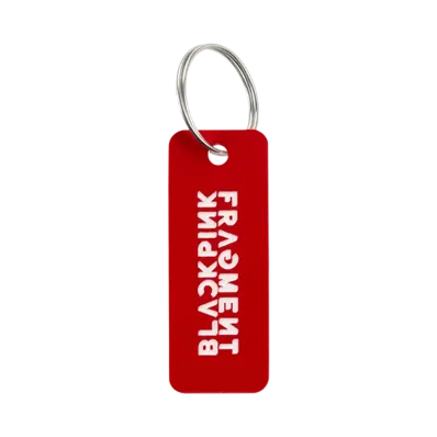 FRAGMENT x BLACKPINK Keyring "Red/White"