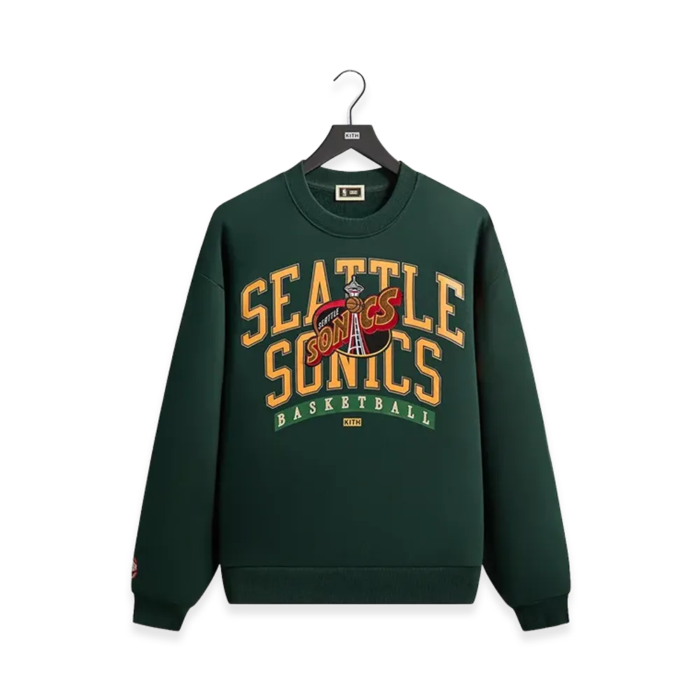 Kith x NBA All-Star Seattle SuperSonics Nelson Crewneck "Stadium"