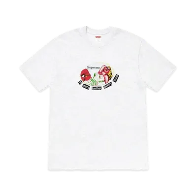 Supreme It Gets Better Every Time Tee "Ash Grey"