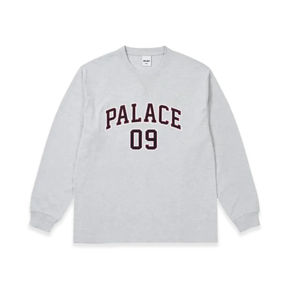 PALACE 09 Palace Longsleeve "Grey Marl"