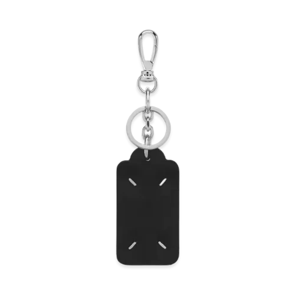 Maison Margiela Four Stitches Keyring "Black/White"