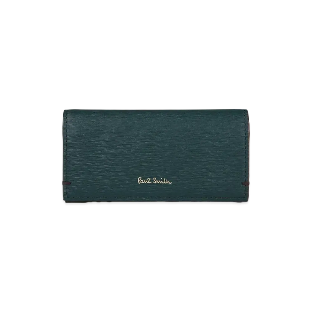 Paul Smith Colored Edge AW24 Key Case "Green"