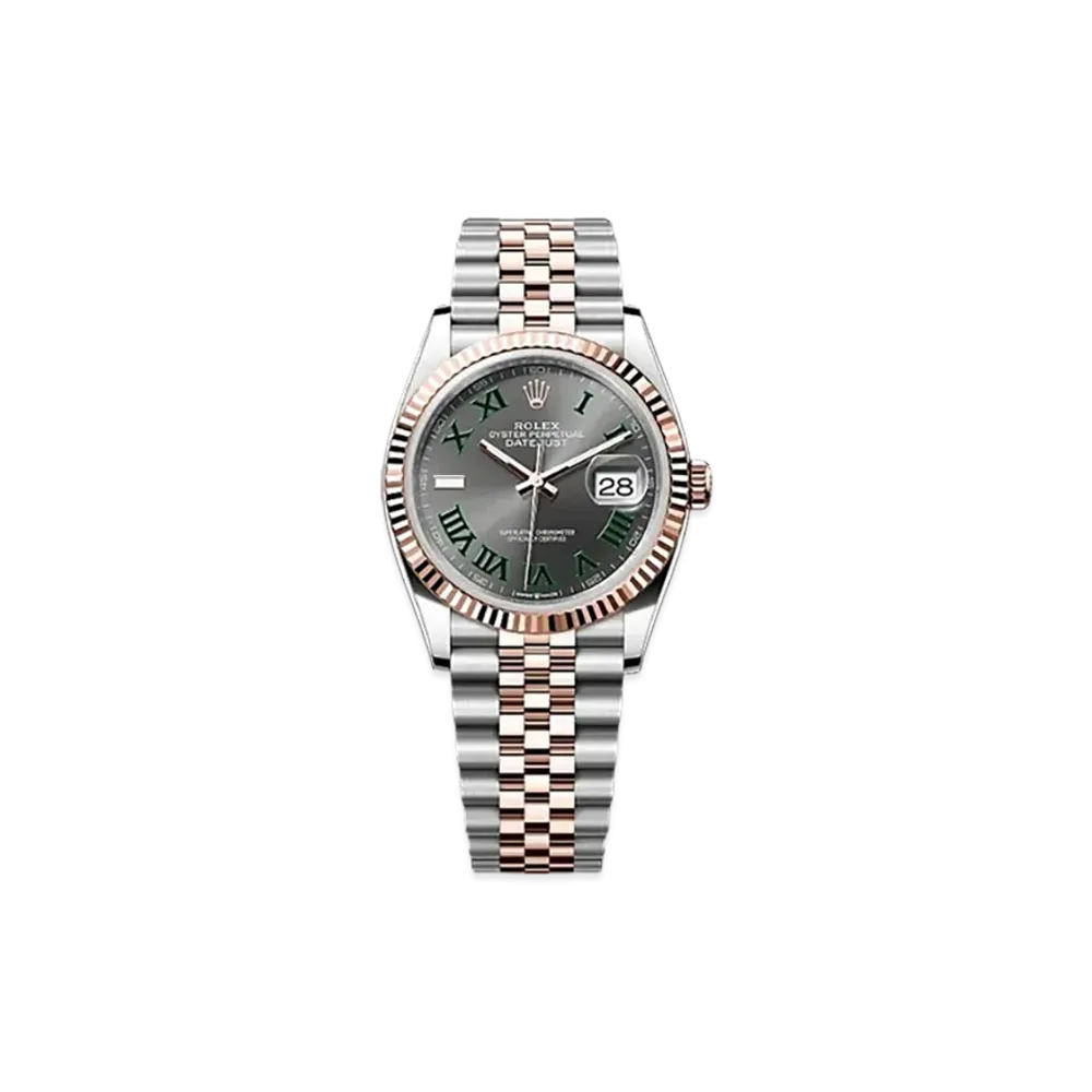 ROLEX Datejust 36 Oystersteel & Everose Gold "Grey"