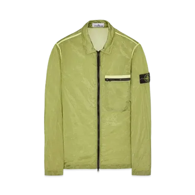 Stone Island 11219 Nylon Metal In ECONYL Regenerated Nylon "Lemon"
