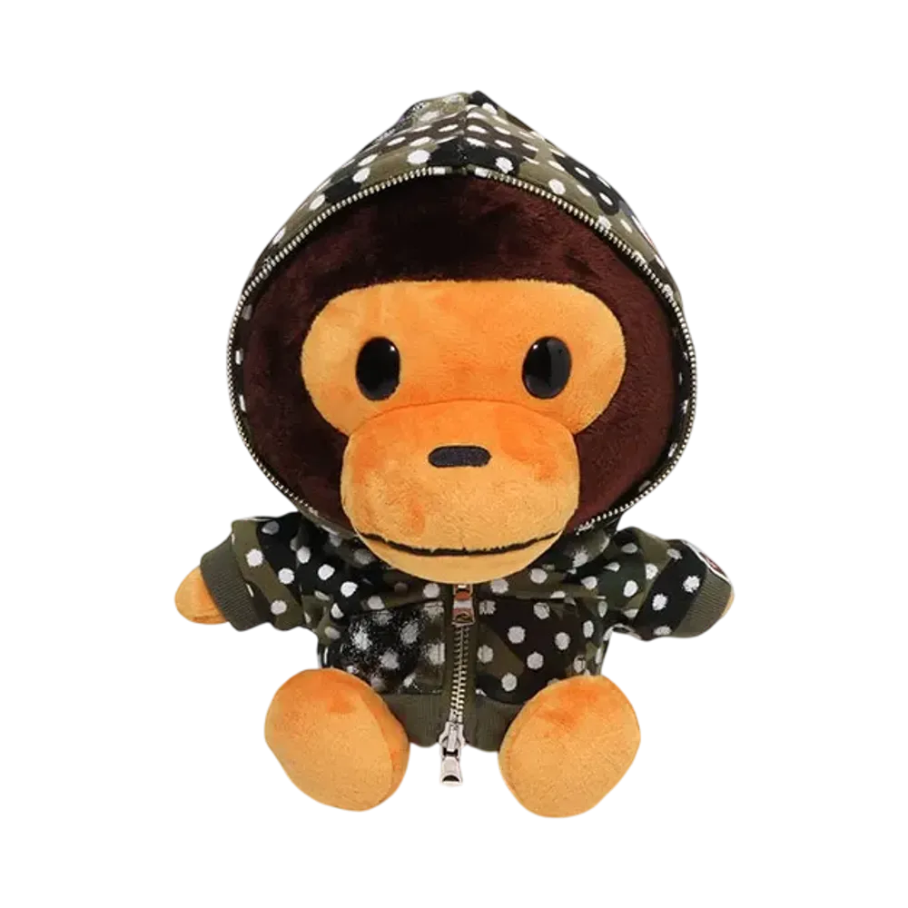 A BATHING APE x Joshua Vides Shark Baby Milo Plush Doll 35cm "Green"