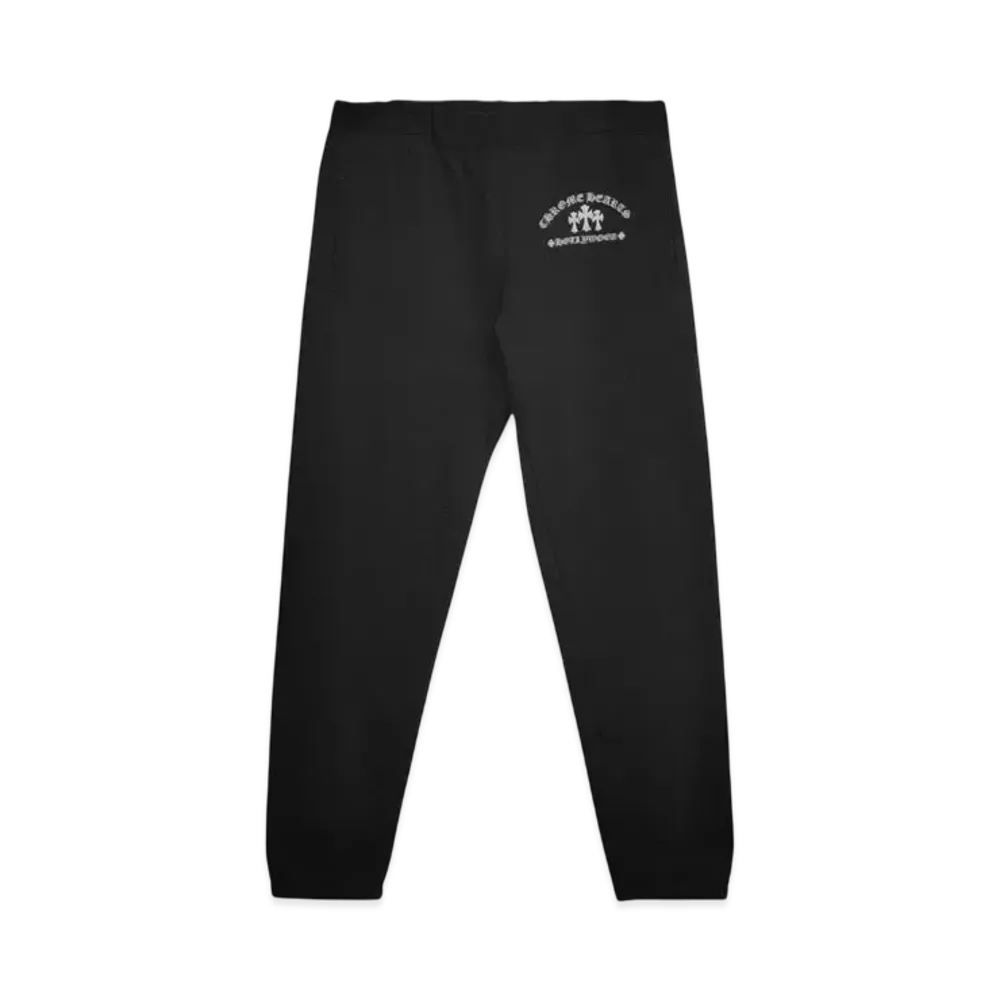 Chrome Hearts Y Not Triple Cross Sweat Pants "Black"