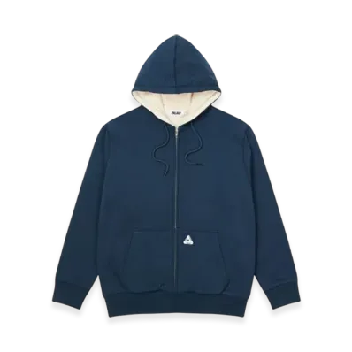 PALACE Patch Thermal Zip Hood "Navy"
