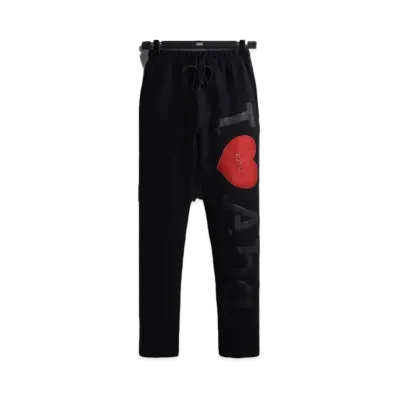 Kith x Advisory Board Crystals I <3 Abc Swarovski Sweatpant "Anthracite Black"