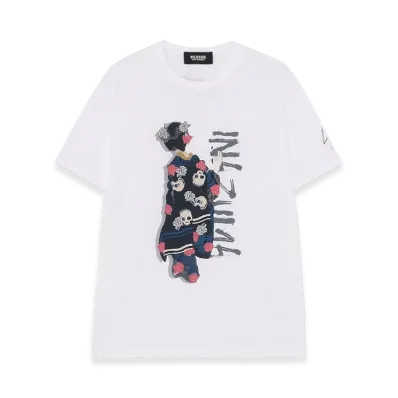 WILDSIDE YOHJI YAMAMOTO Maiko T-Shirt "White"